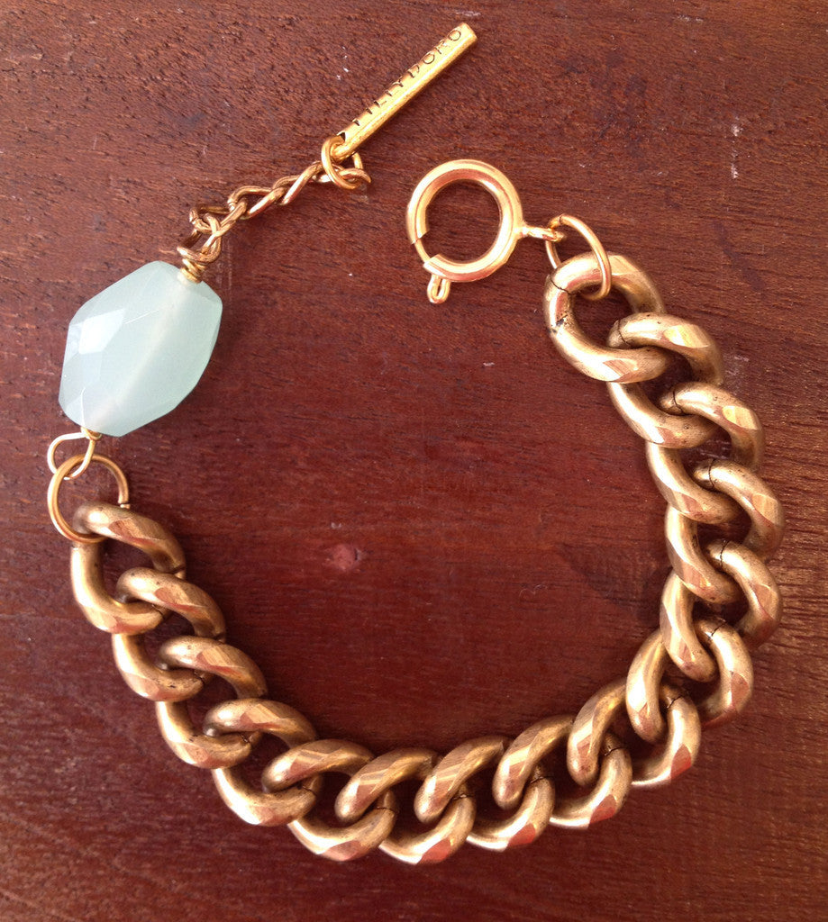 Chunky Bracelet Aqua