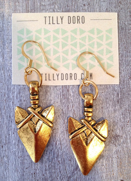 Arrowhead Earrings