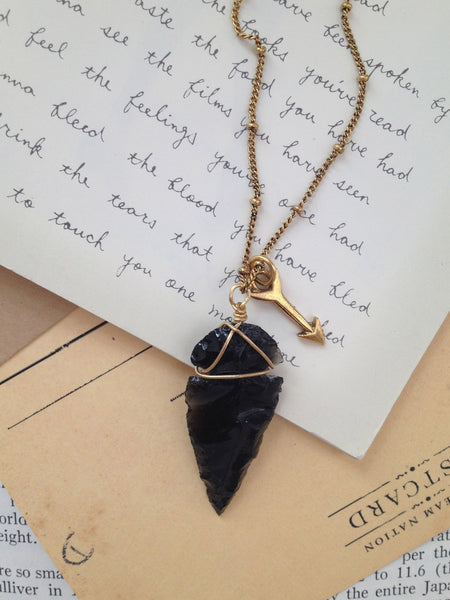 Obsidian Arrowhead