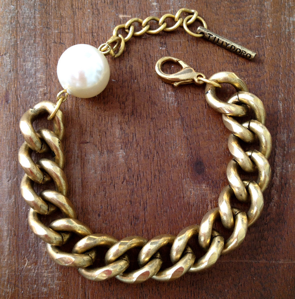 Chunky Bracelet Pearl